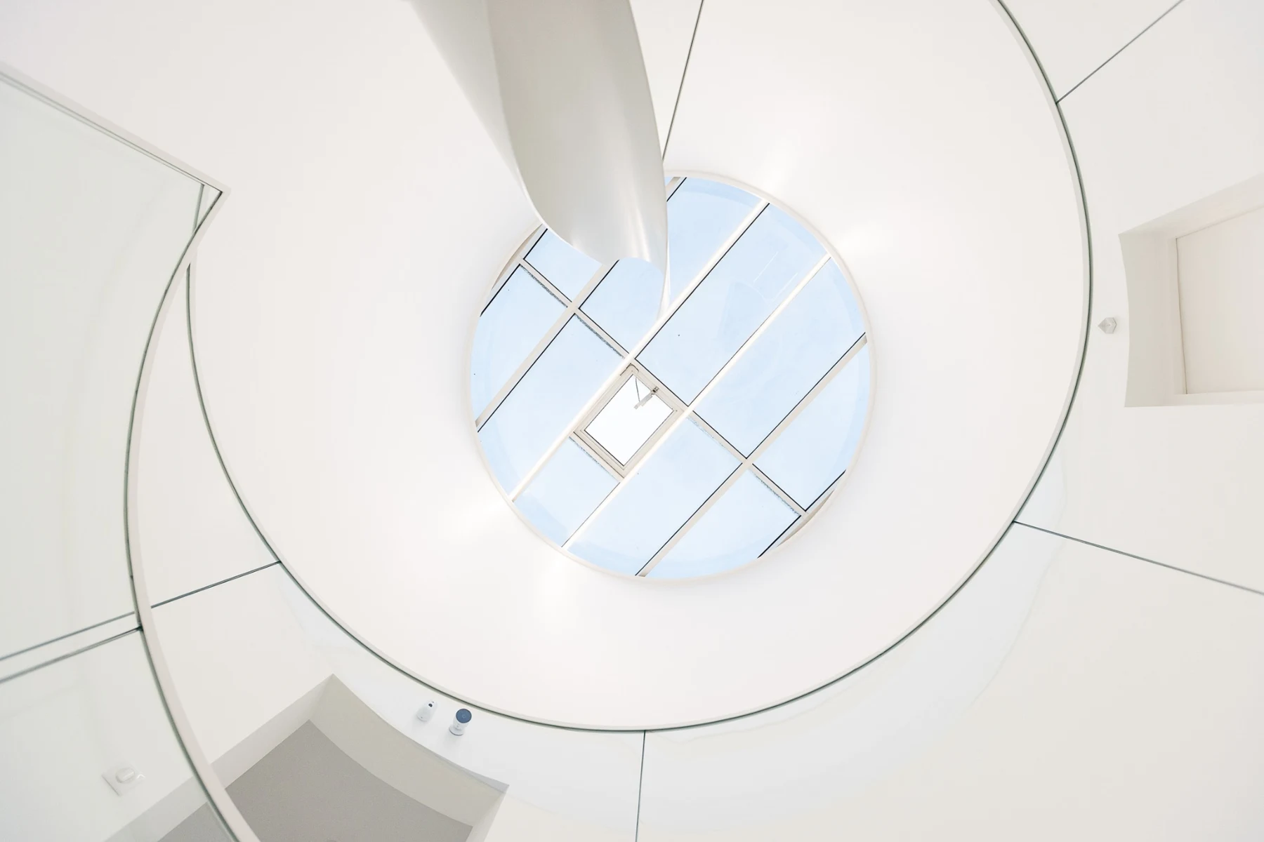 Intérieur avec escalier